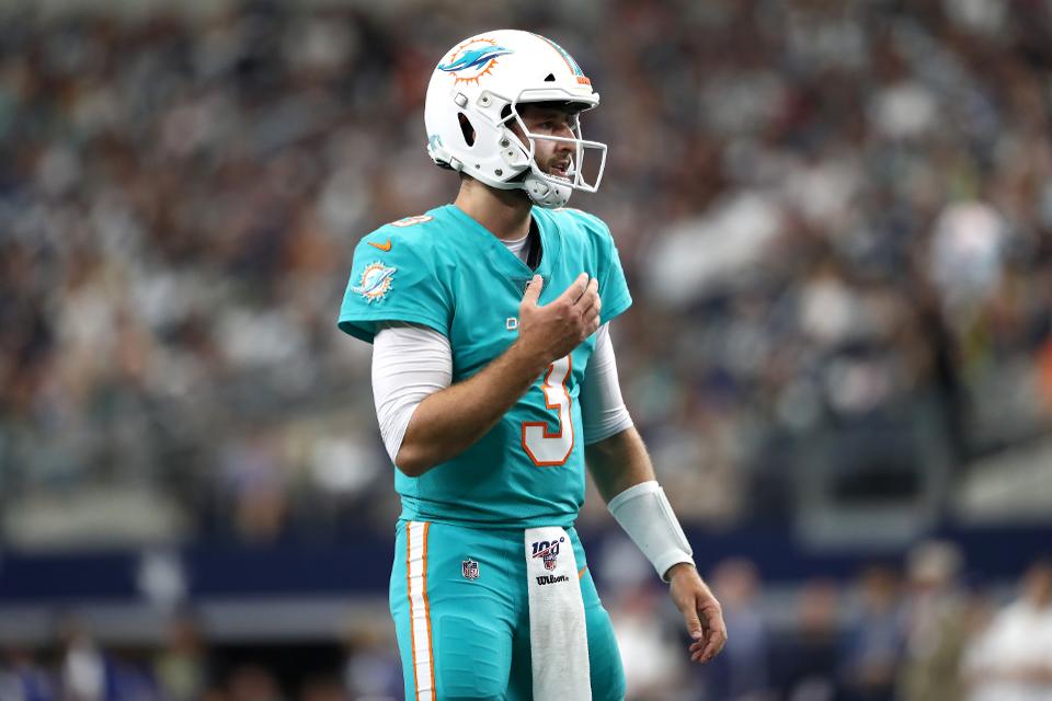 Är Josh Rosen villig att vara en back-quarterback för Miami Dolphins?